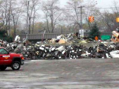 Showcase Cinemas Pontiac 1-5 - Demolition Photo From Kim Connell